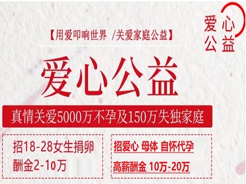 琼山捐卵助孕生子 爱心志愿者招募
